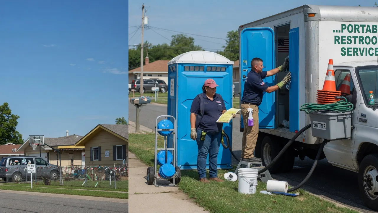 Portable Toilet Rental in Burkettsville, OH near me